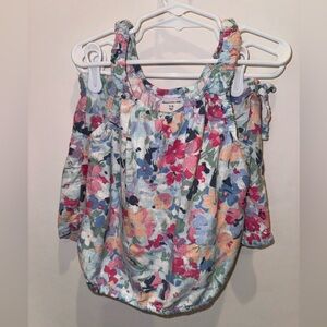 Girls Two-Piece Abercrombie and Fitch Linen Set - SIZE 7-8